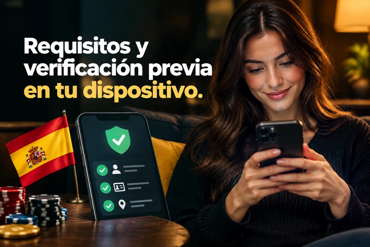 Requisitos y verificación previa en tu dispositivo