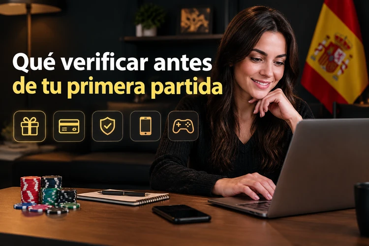 Qué verificar antes de tu primera partida