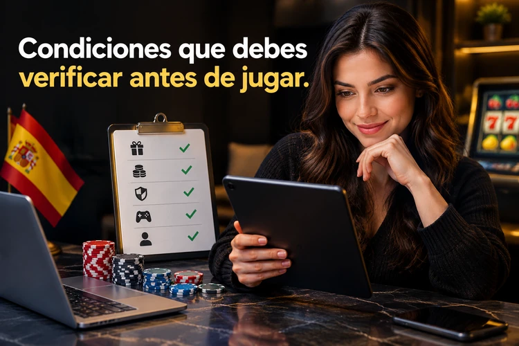 Condiciones que debes verificar antes de jugar